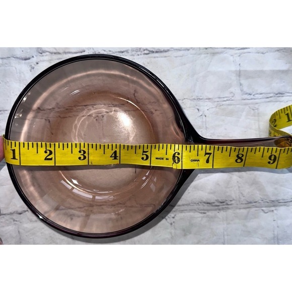 Vintage Amber Vision Corning 0.5L Sauce Pan (No Lid) - Picture 5 of 6
